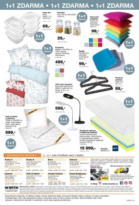 akční leták Sconto nábytek 19.6.2020-9.7.2020