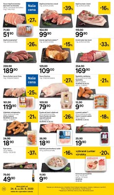 akční leták Tesco 24.6.2020-30.6.2020