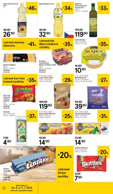 akční leták Tesco 24.6.2020-30.6.2020
