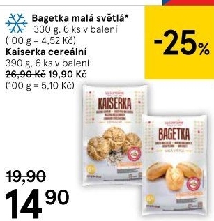 Bageta mražená La Lorraine