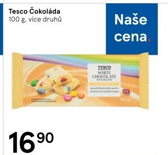 Čokoláda Tesco