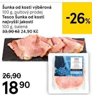Šunka od kosti výběrová