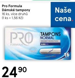 Tampony Pro Formula Tesco