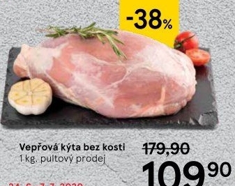 Vepřová kýta bez kosti