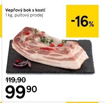 Vepřový bok s kostí