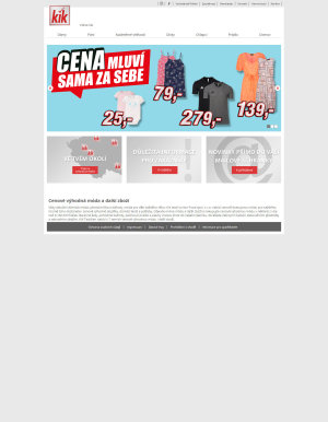 akční leták Kik textil 24.6.2020-30.6.2020