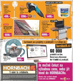 akční leták Hornbach 1.6.2020-30.6.2020