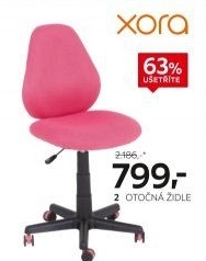 Otočná židle Xora