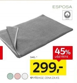 Pléd - přehoz Esposa