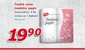 Toaletní papír 2vrstvý Česká cena