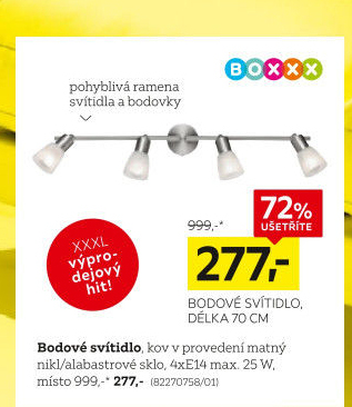 Bodové svítidlo Boxxx