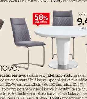 Jídelní stůl Novel