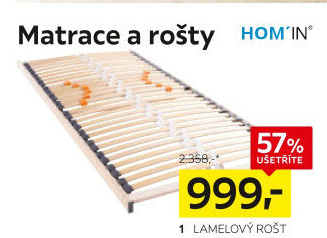 Lamelový rošt Hom'