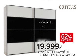 Šatní skříň Cantus