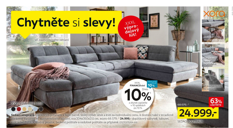 Sedací souprava Xora