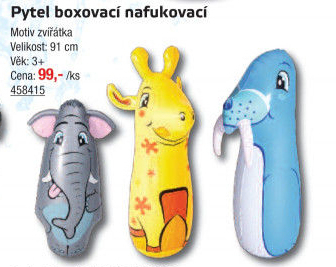 Dětský nafukovací boxovací pytel