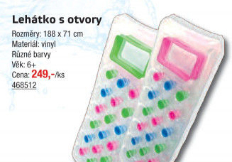 Nafukovací lehátko