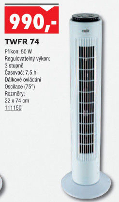 Sloupový ventilátor TWFR Home
