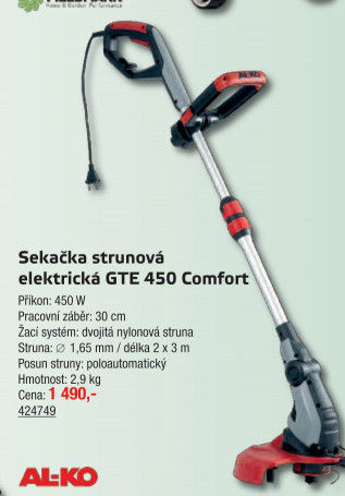 Strunová sekačka Al-Ko GTE 450 Comfort