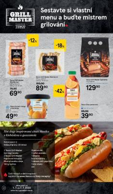 akční leták Tesco 1.7.2020-7.7.2020