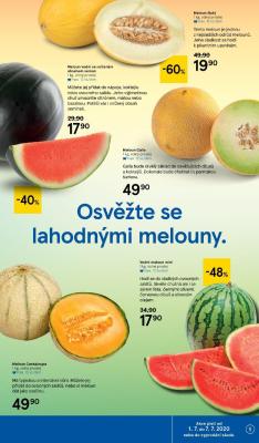 akční leták Tesco 1.7.2020-7.7.2020