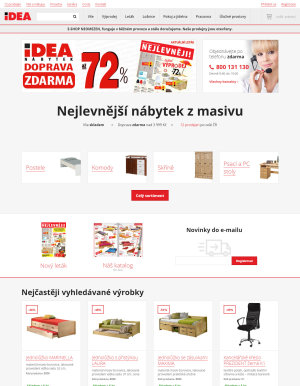 akční leták IDEA nábytek 30.6.2020-6.7.2020