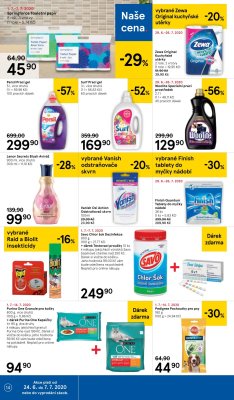 akční leták Tesco 1.7.2020-7.7.2020