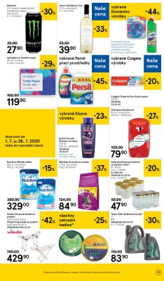 akční leták Tesco 1.7.2020-7.7.2020
