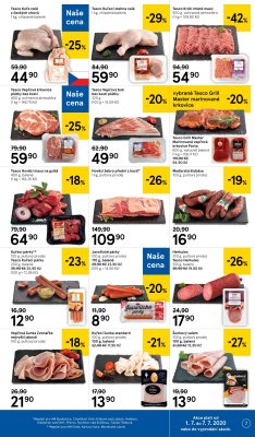 akční leták Tesco 1.7.2020-7.7.2020