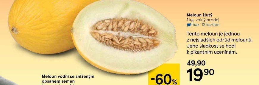 Meloun žlutý