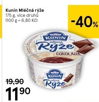 Mléčná rýže Kunín