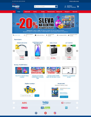 akční leták Planeo Elektro 1.7.2020-7.7.2020