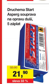 Souprava k opravě duší Start Druchema