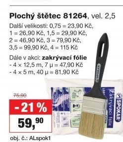 Fólie zakrývací Spokar