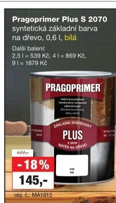 Pragoprimer Plus S 2070