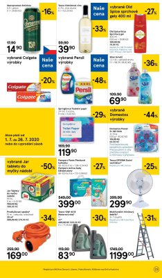 akční leták Tesco 8.7.2020-14.7.2020