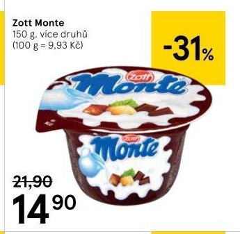 Dezert Monte Zott