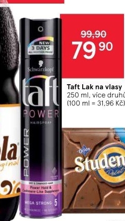 Lak na vlasy Taft Schwarzkopf