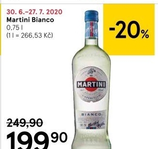 Aperitiv Bianco Martini