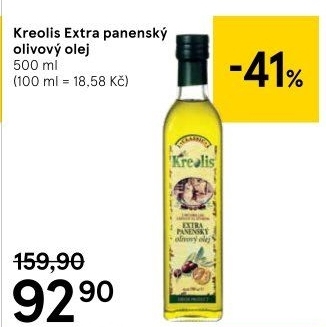 Olivový olej extra panenský Kreolis