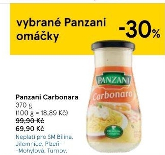Omáčka Panzani