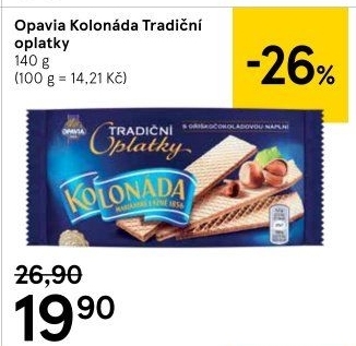 Oplatky Kolonáda Opavia