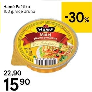 Paštiky Hamé