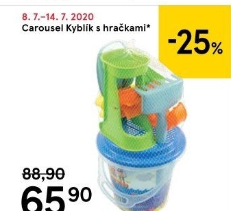 Sada na písek Carousel