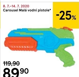 Vodní pistole dětská Carousel