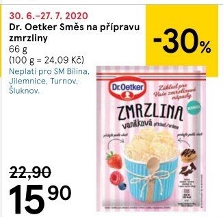 Zmrzlina v prášku Dr.Oetker
