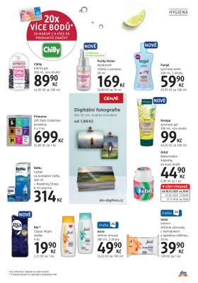 akční leták dm drogerie 9.7.2020-12.8.2020