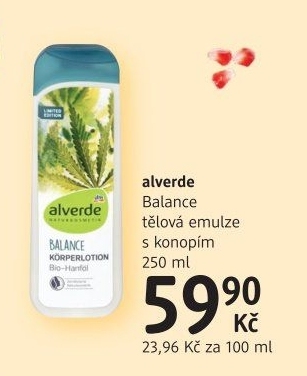 Emulze tělová Alverde
