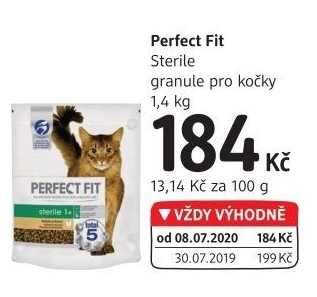 Granule pro kočky Perfect Fit