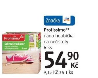 Nano houbička na nečistoty Profissimo